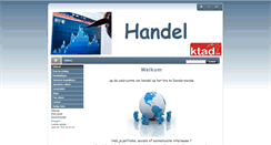 Desktop Screenshot of handel.ktad.be